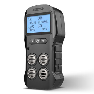 OEM 4 Gas Multigas Detector Meter Espacio confinado con LEL O2 CO y H2S Monitoreo