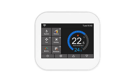 Tuya Smart Thermostat Unidad de control de la bobina del ventilador HVAC Aire acondicionado central Sistema de calefacción eléctrica
