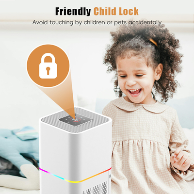 Un buen precio. Purificador de aire para dormitorio para alergias y mascotas 100V en línea