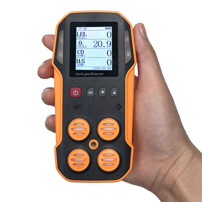Un buen precio. Detector multi-gas portátil de grado industrial: alta precisión a través de sensores infrarrojos / catalíticos, alarma inteligente y certificaciones de seguridad en línea