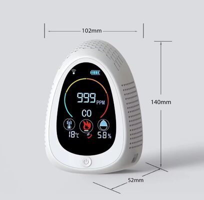 Un buen precio. GZAIR Smart CO Detector with Remote Monitoring - Tuya APP Sync, 0-1000PPM CO Range en línea