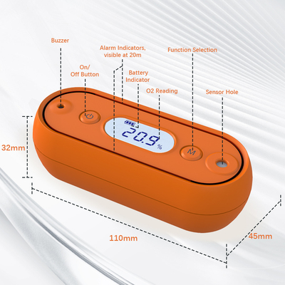 Good price Detector de oxígeno portátil de alta precisión para actividades al aire libre 9V en línea