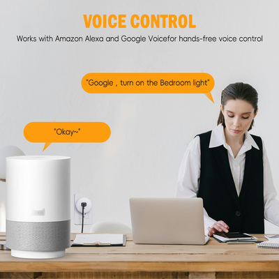 Good price Home Wireless WIFI Smart Socket Plug para Alexa 5 GHz 240V 1800W en línea