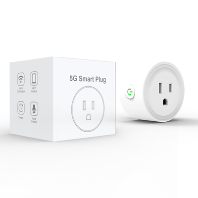 Good price Enchufe de enchufe inteligente de 5 GHz WiFi soporta Alexa y control de Google en línea