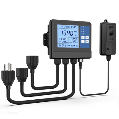 Temperatura de plantación de invernadero regulador de CO2 reguladores ventilador programable
