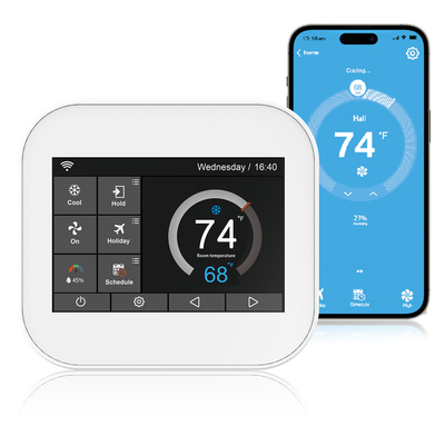 Good price Aire acondicionado termostato de Internet inalámbrico 240v 10K NTC tipo 2 con controlador Tuya en línea