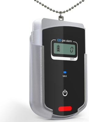 Alarma de monóxido de carbono portátil para automóviles, monitoreo de CO 50 ppm resistente a los golpes