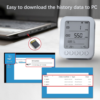Good price Detector de calidad del aire C02 temperatura, detección de humedad adecuado para automóviles en línea