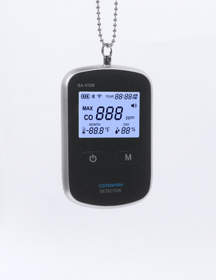 Good price Alarma de detección de dióxido de carbono portátil de viaje ligero para el seguimiento de RH CO en línea