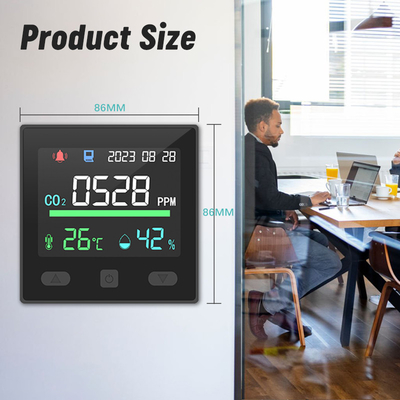 Good price 12V Contador de temperatura y humedad Wifi de calidad del aire en interiores en línea