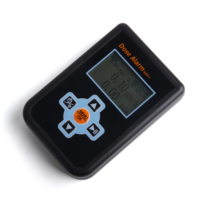 Dispositivos de alarma de dosis personales de detector de rayos X beta gamma de peso ligero 80CPM