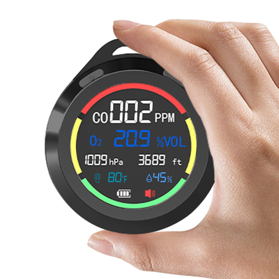 Good price Detector de monóxido de carbono portátil de pantalla LCD de viaje para temperatura y humedad 1500mAh en línea