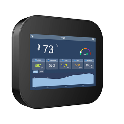 Good price Sensor de control de calidad del aire inteligente con pantalla táctil con WiFi RS485 y LoRaWan en línea