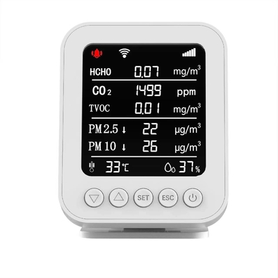 Good price OEM 85dB en tiempo real IAQ Smart Air Quality Monitor Detector con registrador de datos en línea