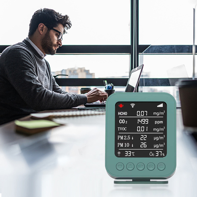 Good price 128 MB Equipo de monitoreo IAQ inteligente para el hogar Sensor Monitoreo en tiempo real y registro de datos en línea