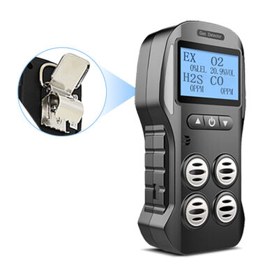 Detector de gas de 4 litros portátil y robusto para el monitoreo de gases peligrosos