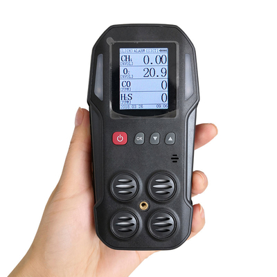 Good price Detector de detectores de gas múltiple de 4 gases electroquímicos infrarrojos para el servicio de bomberos en línea