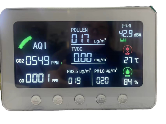 Un buen precio. Smart WiFi IAQ Monitor Monitor de calidad del aire multiparámetro con TVOC PM1.0/2.5 CO CO2 para el hogar, la oficina y los espacios interiores en línea