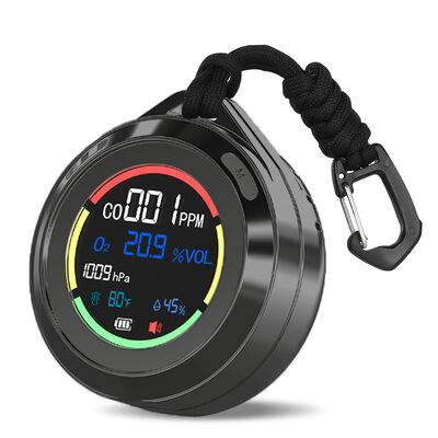 Detector de monóxido de carbono portátil de OEM Alarma digital recargable de gas de CO