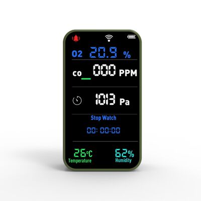 Un buen precio. GZAIR PT09 WIFI Mini Monitor portátil de calidad del aire de varios parámetros con pantalla LCD IP55 para uso en el hogar y la oficina en línea