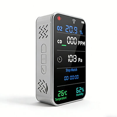 Un buen precio. Detector de gas industrial 7 en 1, monitor inalámbrico de O2 y CO, batería de 3000 mAh, alertas en la nube, Wi-Fi, aplicación, registro en SD, ATEX a prueba de explosiones en línea