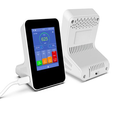 Un buen precio. SA1800 Monitor de Calidad del Aire WiFi 9 en 1 - Detector Inteligente de CO2 NDIR con PM2.5, PM10, TVOC, HCHO, CO, Temperatura y Humedad para el Hogar y la Oficina en línea