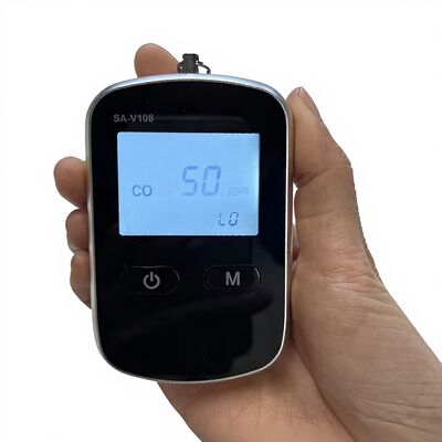 Un buen precio. Detector portátil de monóxido de carbono - Monitor de CO portátil de alta precisión con pantalla LCD, alarma sonora y luminosa para la seguridad en el hogar, viajes y camping en línea
