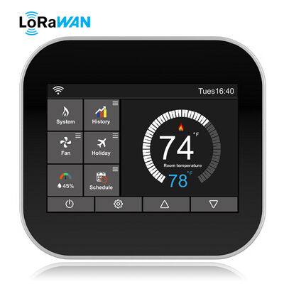 Un buen precio. Lorawan Smart Thermostat controlador inalámbrico programable para sistemas de calefacción por suelo HVAC para el hogar comercial en línea