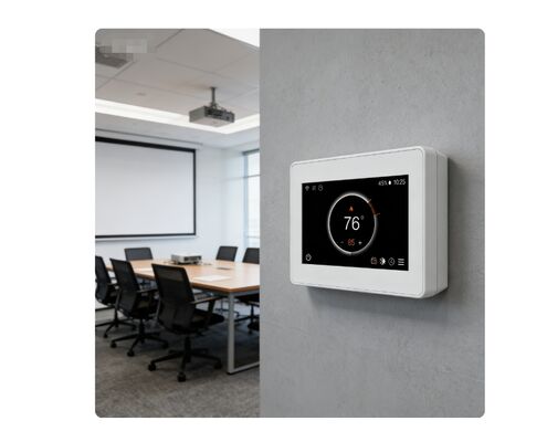 Termostato de tipo Smart Us Termostato programable comercial / residencial - Termostato WiFi controlado por aplicación con modo de temporizador y pantalla de humedad